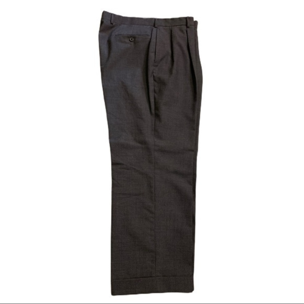 Majer Dark Gray Wool Dress Pants